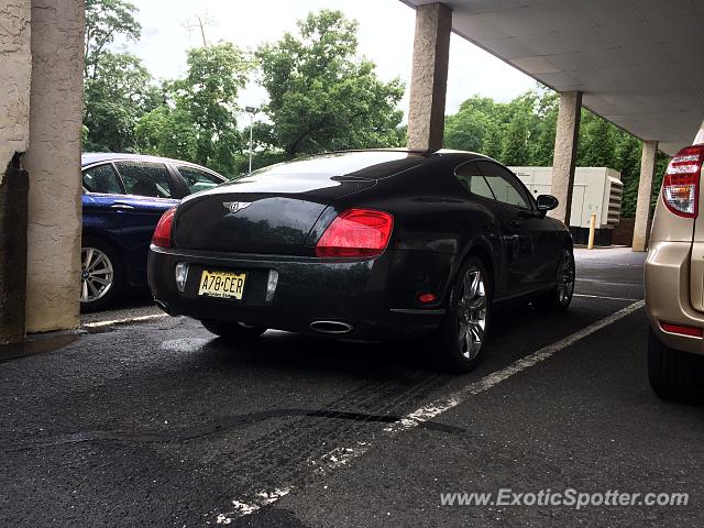 Bentley Continental spotted in Morris Town, New Jersey