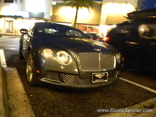 Bentley Continental spotted in Sawgrass, Florida