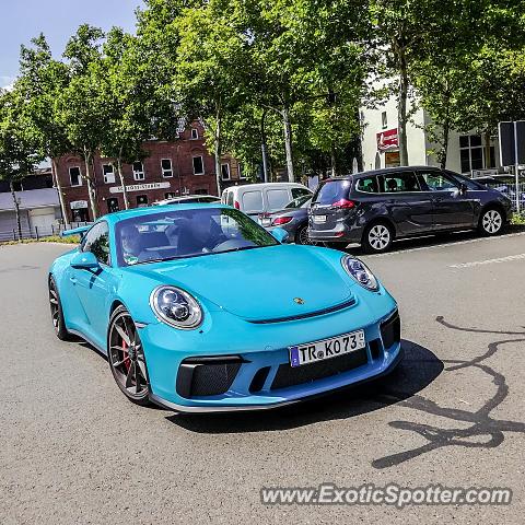 Porsche 911 GT3 spotted in Wittlich, Germany