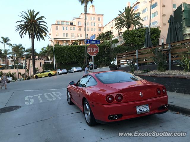 Ferrari 575M spotted in La Jolla, California