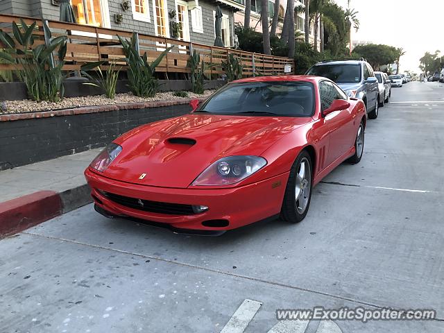 Ferrari 575M spotted in La Jolla, California