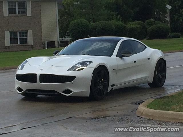 Fisker Karma spotted in Sterling Heights, Michigan