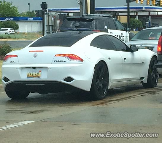 Fisker Karma spotted in Sterling Heights, Michigan