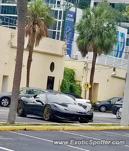 Ferrari 458 Italia spotted in Ft Lauderdale, Florida