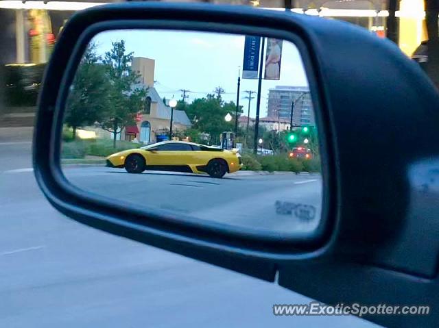 Lamborghini Murcielago spotted in Dallas, Texas