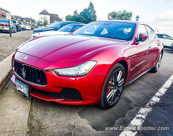 Maserati Ghibli spotted in Wayzata, Minnesota