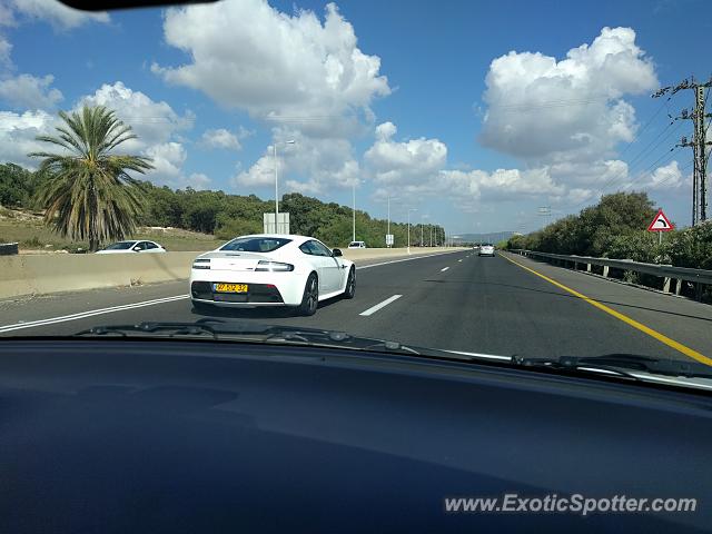 Aston Martin Vantage spotted in Northern Israel, Israel