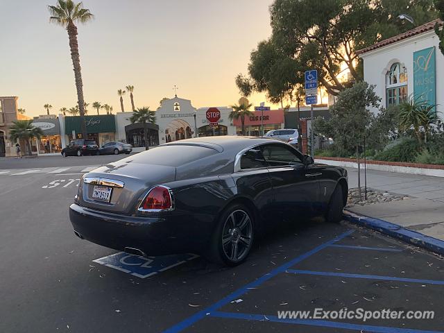 Rolls-Royce Wraith spotted in La Jolla, California