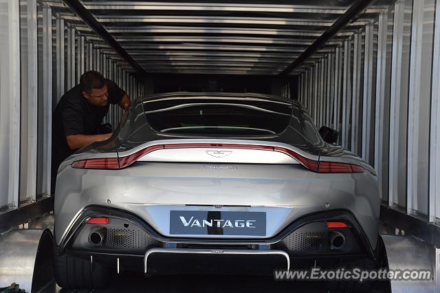 Aston Martin Vantage spotted in Los Angeles, California