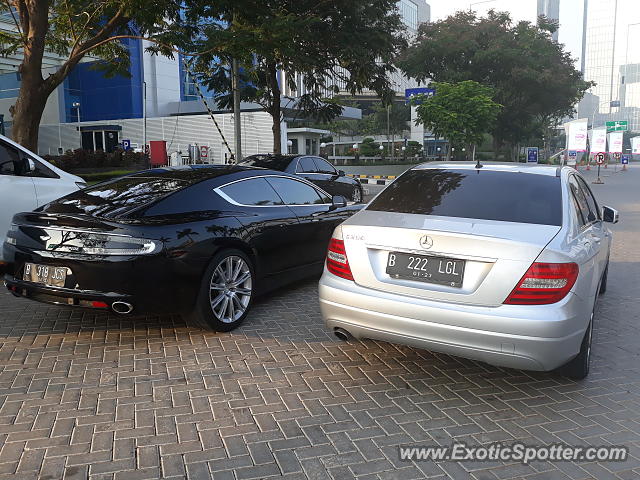 Aston Martin Rapide spotted in Jakarta, Indonesia