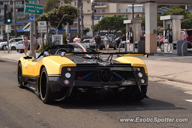 Pagani Zonda spotted in Laguna Beach, California