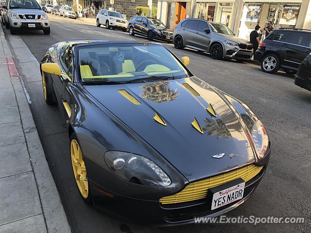 Aston Martin Vantage spotted in Beverly Hills, California
