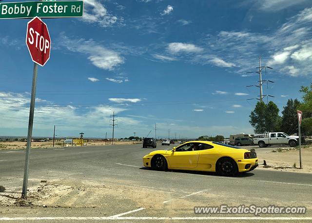 Ferrari 360 Modena spotted in Albuquerque, New Mexico
