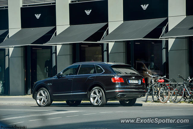 Bentley Bentayga spotted in Berlin, Germany