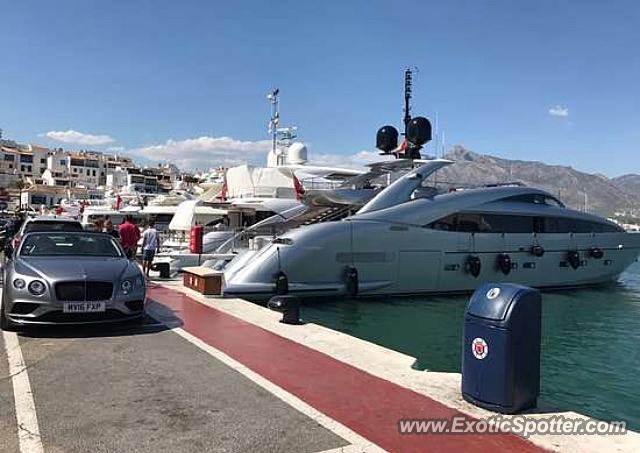 Bentley Continental spotted in Puerto Banus, Spain
