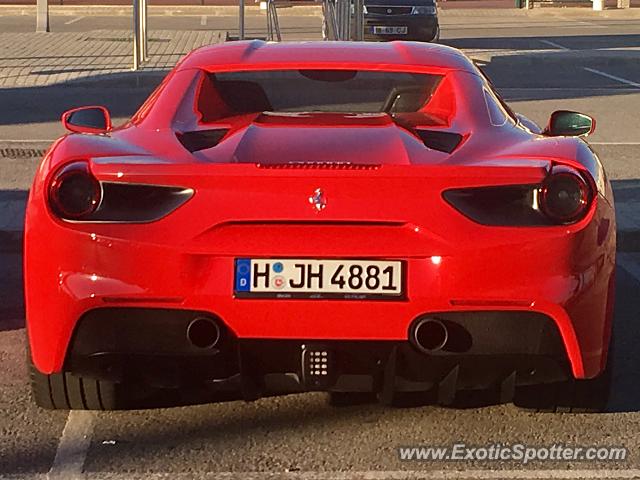 Ferrari 488 GTB spotted in Faro, Portugal