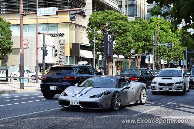 Ferrari 458 Italia spotted in Tokyo, Japan