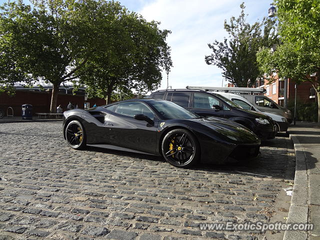 Ferrari 488 GTB spotted in Portsmouth, United Kingdom