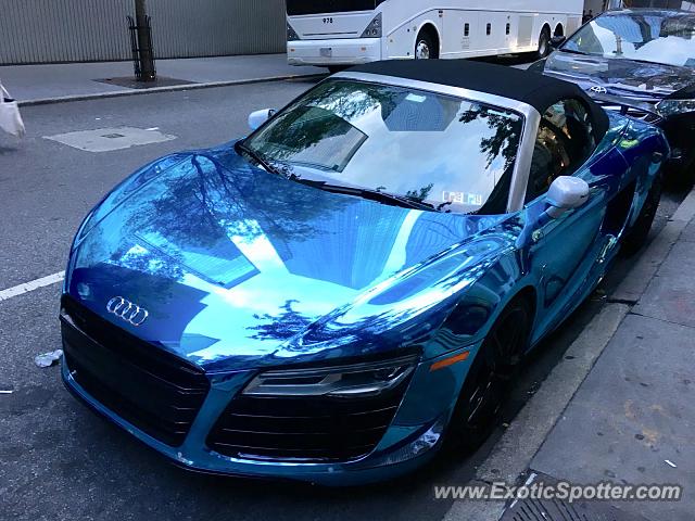 Audi R8 spotted in New York City, New York