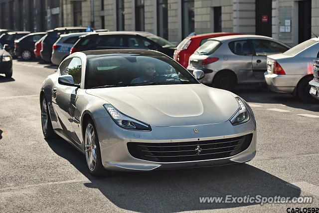 Ferrari GTC4Lusso spotted in Warsaw, Poland
