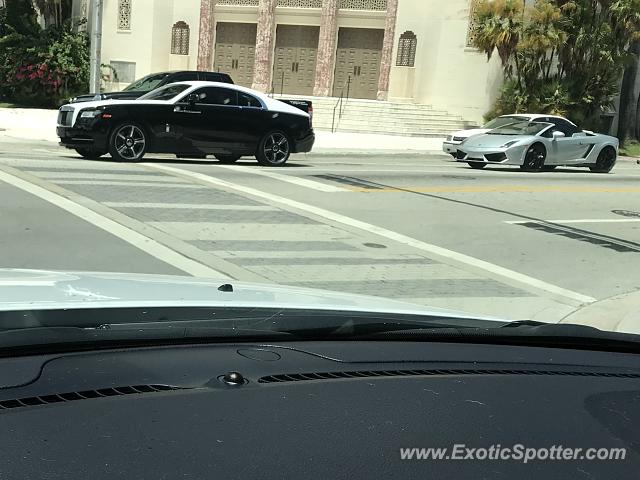 Rolls-Royce Wraith spotted in Miami beach, Florida