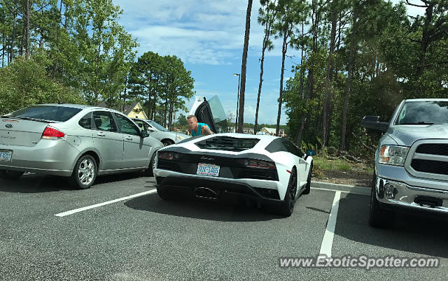 Lamborghini Aventador spotted in Myrtle Beach, South Carolina