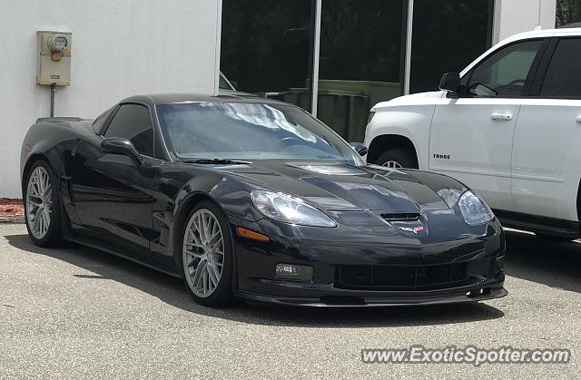 Chevrolet Corvette ZR1 spotted in Jacksonville, Florida