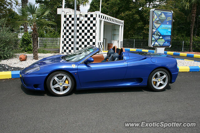 Ferrari 360 Modena spotted in Le Mans, France