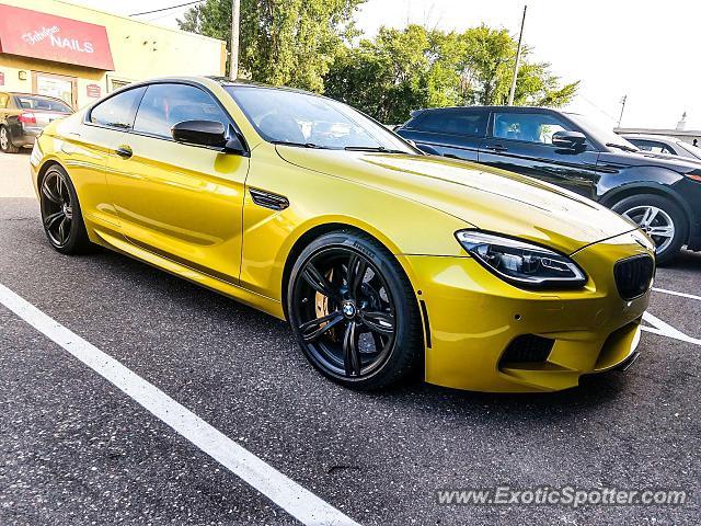 BMW M6 spotted in Wayzata, Minnesota