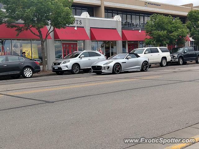 Jaguar F-Type spotted in Wayzata, Minnesota