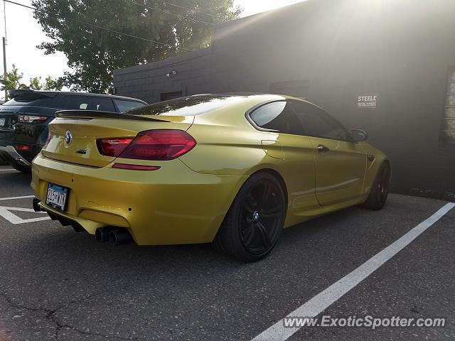 BMW M6 spotted in Wayzata, Minnesota