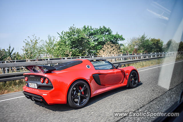 Lotus Exige spotted in Highway, Germany