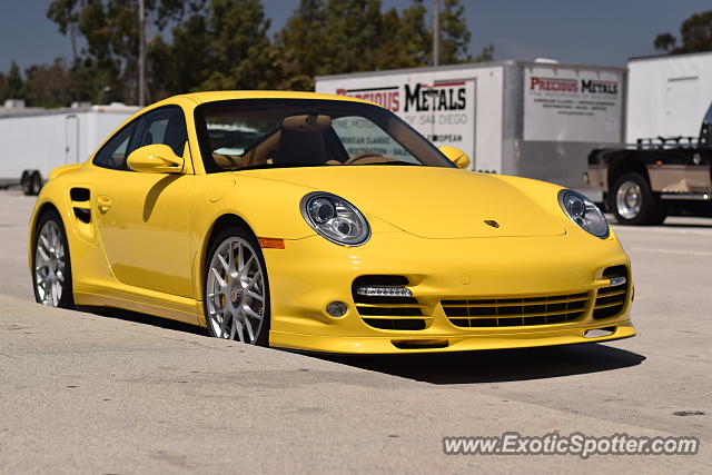 Porsche 911 Turbo spotted in Pasadena, California