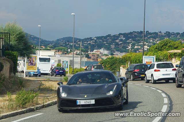 Ferrari 488 GTB spotted in Sainte Maxime, France