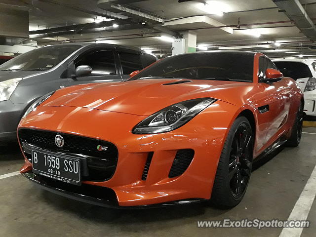 Jaguar F-Type spotted in Serpong, Indonesia