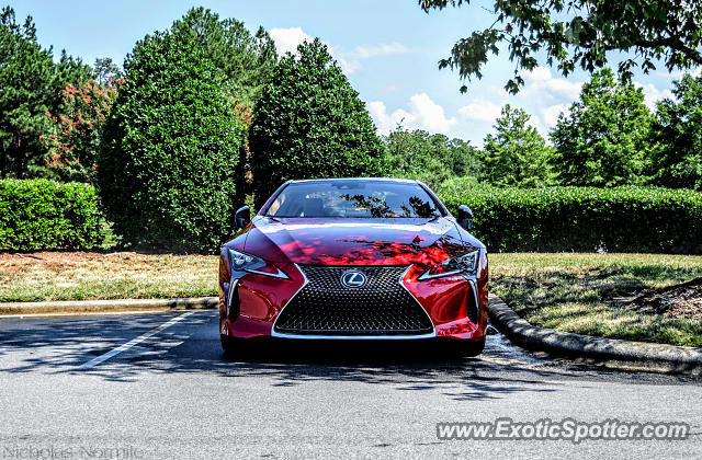 Lexus LC 500 spotted in Cary, North Carolina