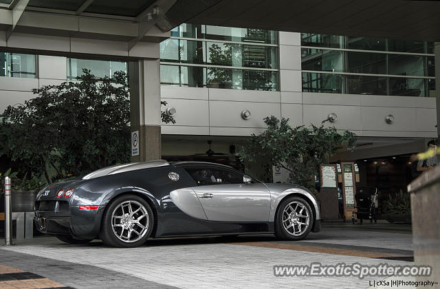 Bugatti Veyron spotted in Kuala Lumpur, Malaysia