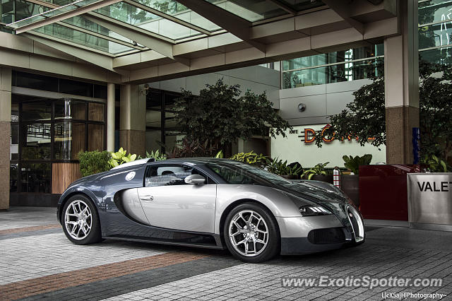 Bugatti Veyron spotted in Kuala Lumpur, Malaysia