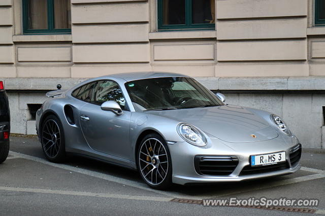 Porsche 911 Turbo spotted in Montreux, Switzerland