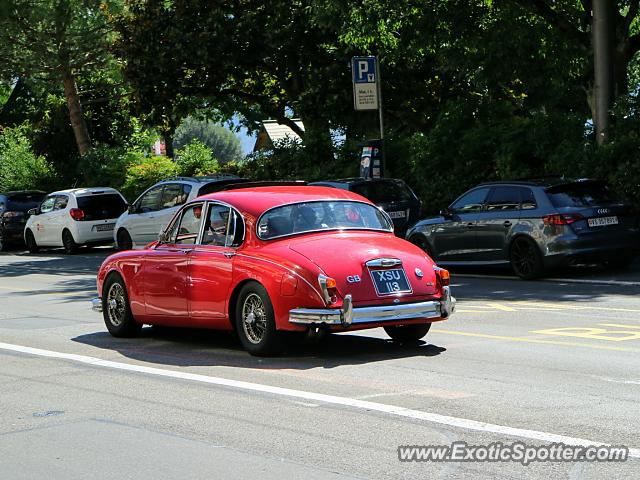 Jaguar E-Type spotted in Montreux, Switzerland