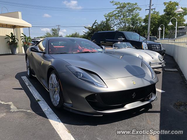 Ferrari 812 Superfast spotted in Sag Harbor, New York