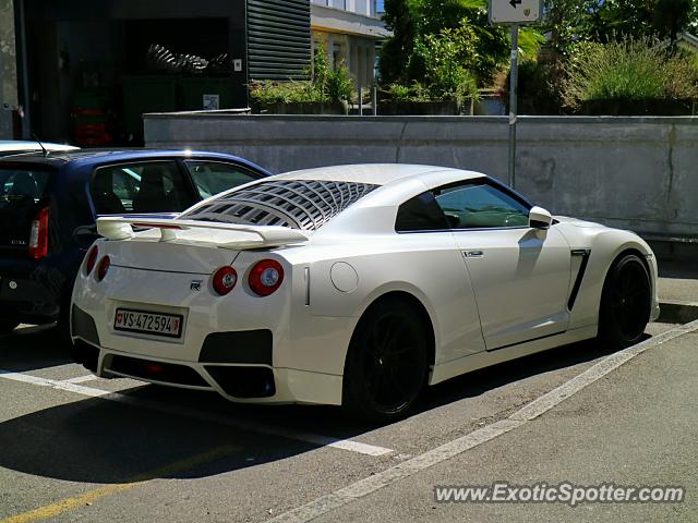Nissan GT-R spotted in Montreux, Switzerland