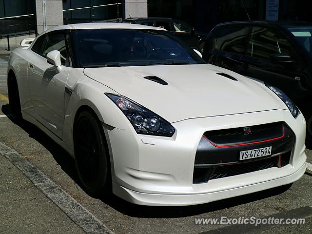 Nissan GT-R spotted in Montreux, Switzerland