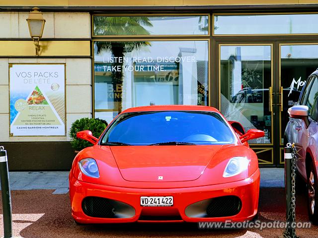 Ferrari F430 spotted in Montreux, Switzerland