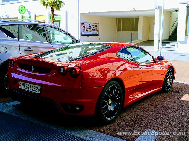 Ferrari F430 spotted in Montreux, Switzerland