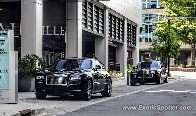 Rolls-Royce Wraith spotted in Raleigh, North Carolina