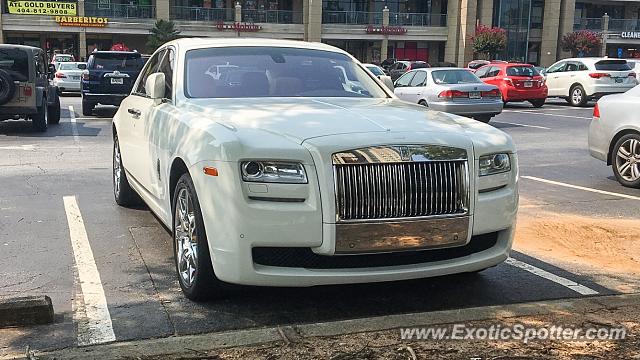 Rolls-Royce Ghost spotted in Atlanta, Georgia