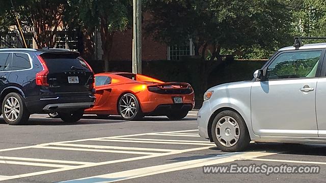 Mclaren MP4-12C spotted in Atlanta, Georgia