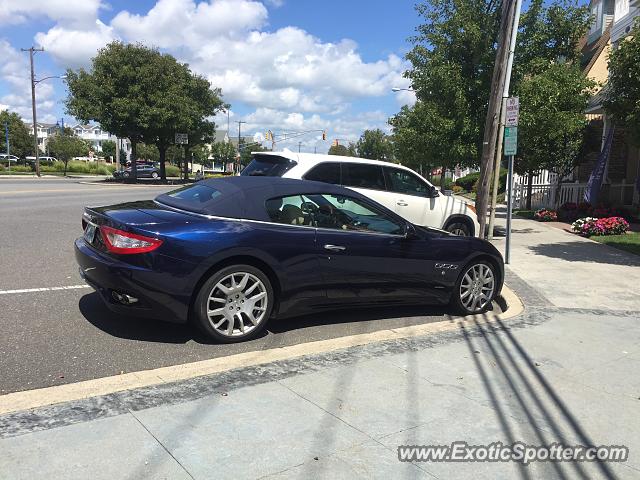 Maserati GranCabrio spotted in Avalon, New Jersey
