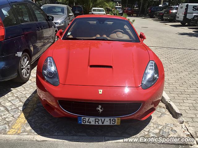 Ferrari California spotted in Vilamoura, Portugal